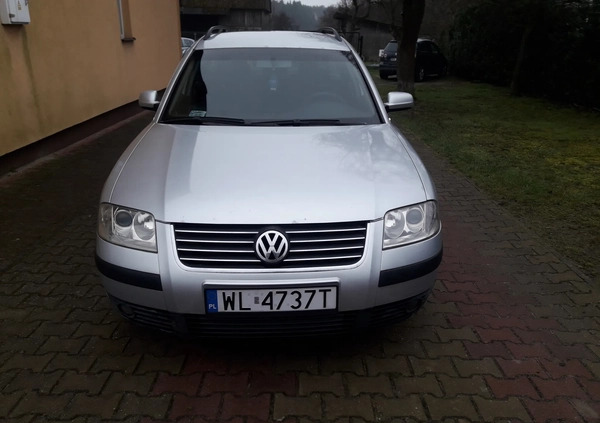 Volkswagen Passat cena 6500 przebieg: 391098, rok produkcji 2003 z Radzyń Chełmiński małe 326